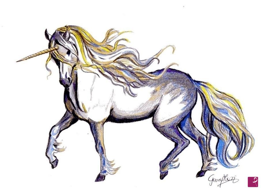 quadri in vendita online - UNICORNO