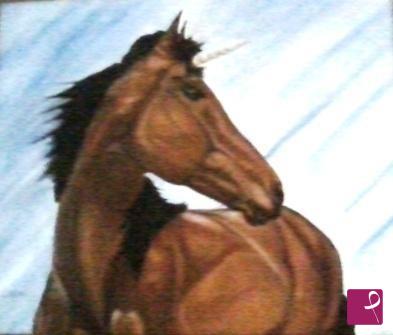 quadri in vendita online - Unicorno