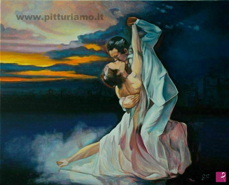 quadri in vendita online - Uniti nel tango