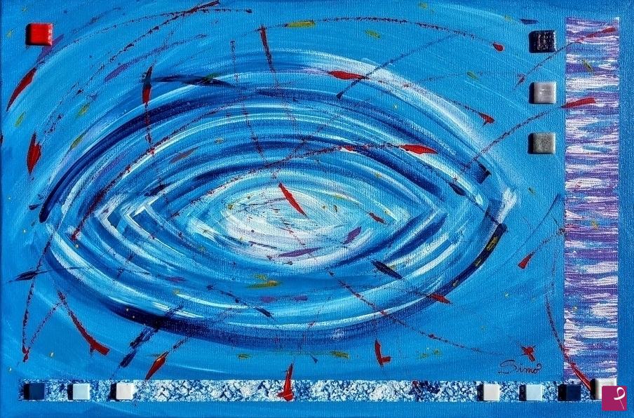 quadri in vendita online - UNIVERSO BLU