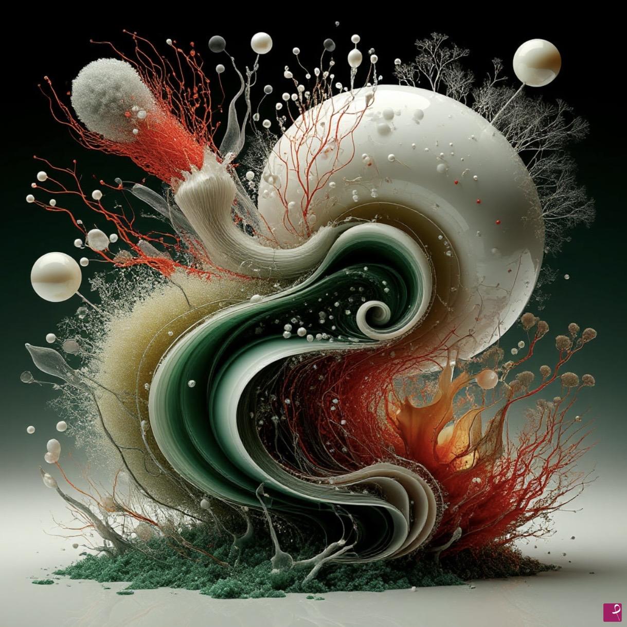 quadri in vendita online - Unknown mushroom