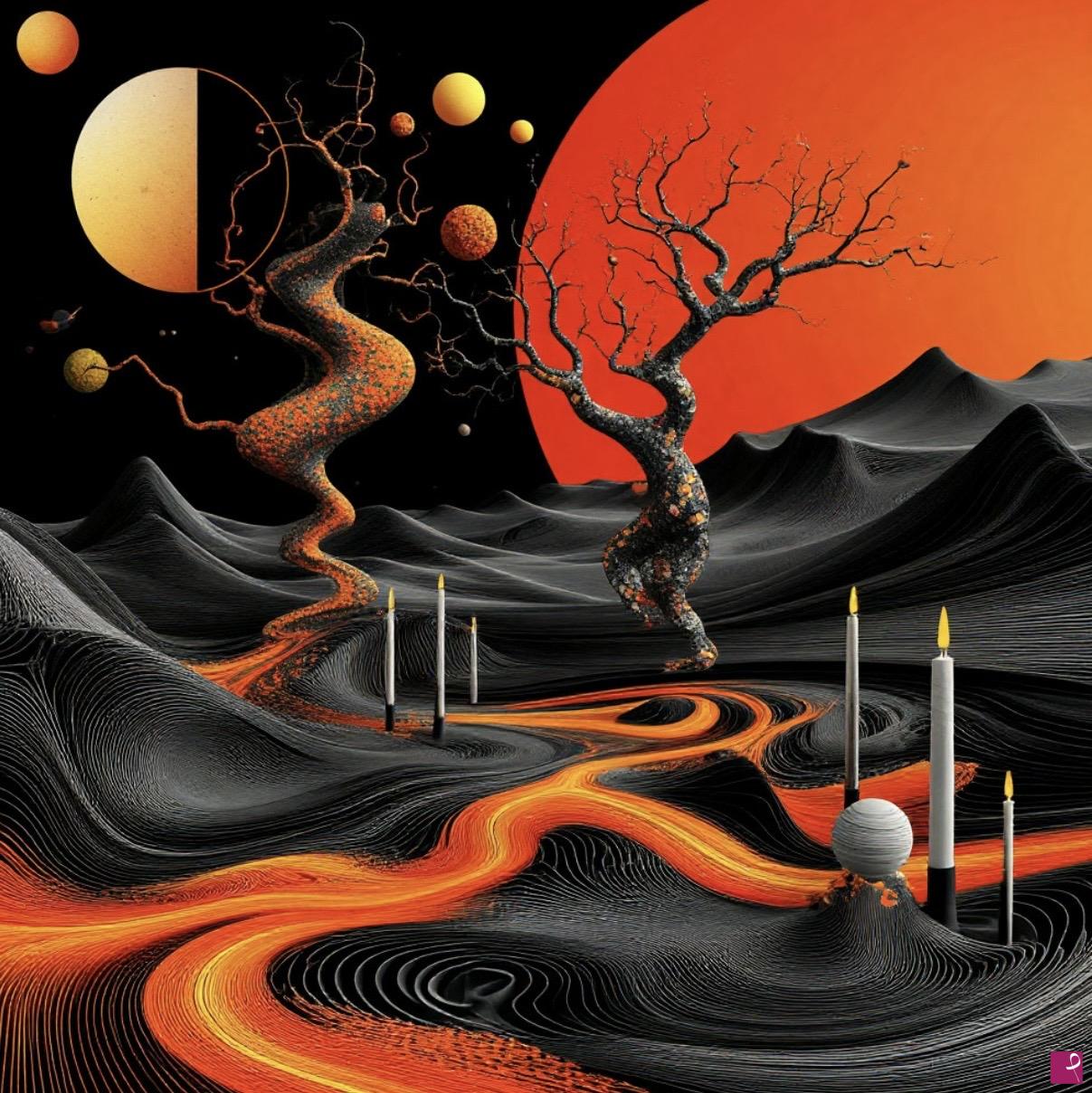 quadri in vendita online - Unknown planet