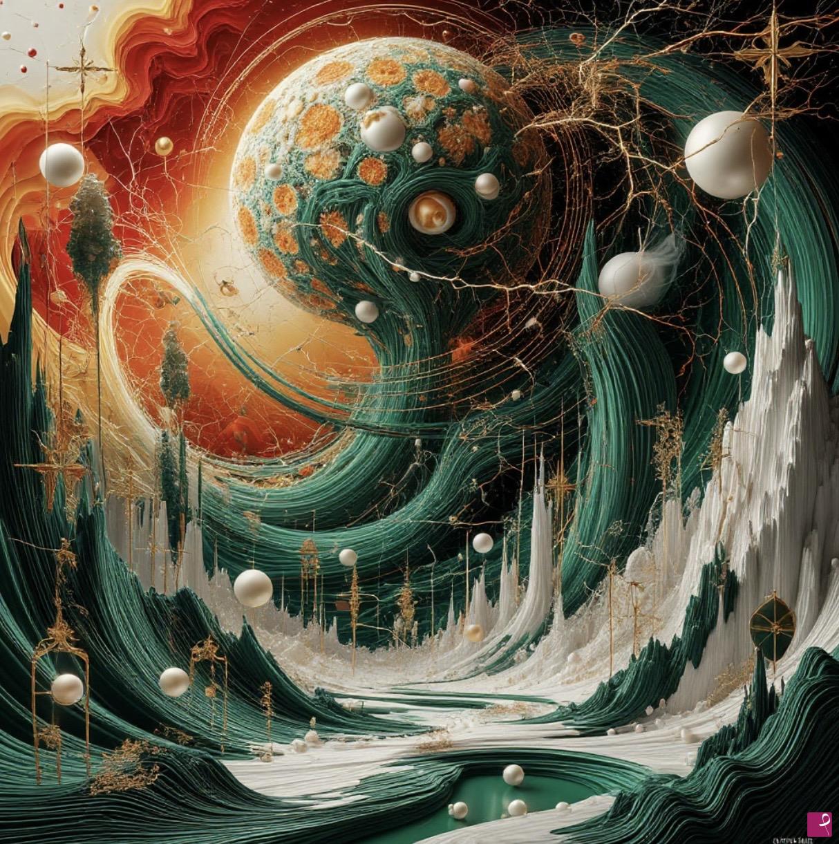 quadri in vendita online - Unknown planet