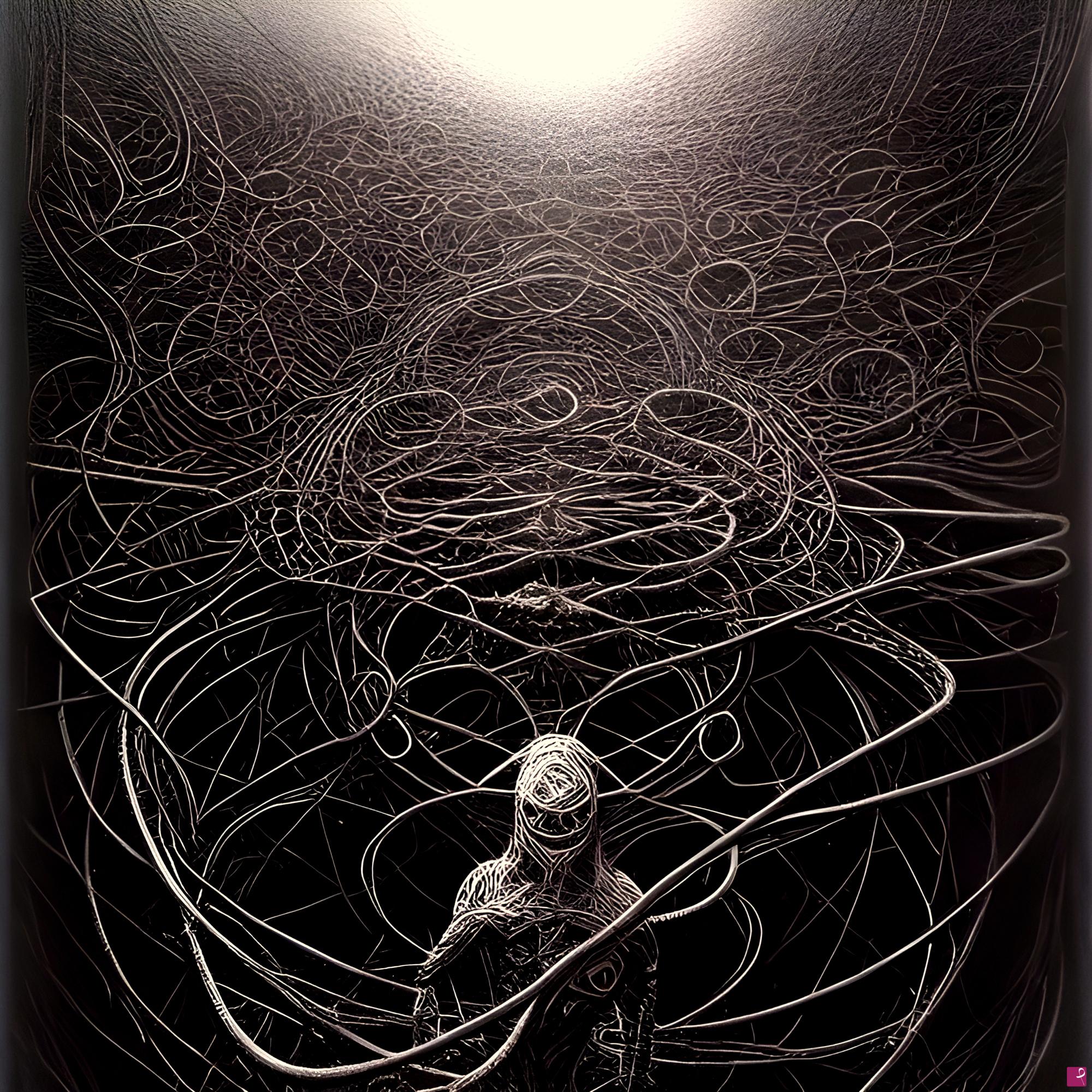 quadri in vendita online - Unravelling The Infamous Knot