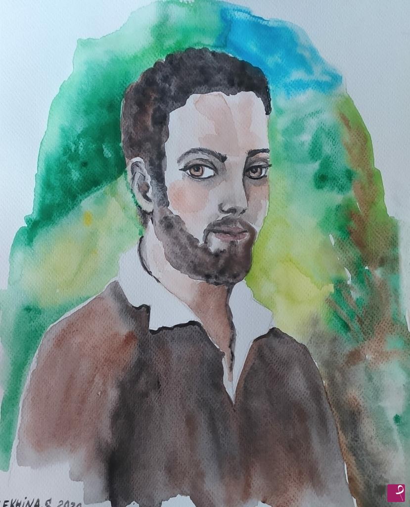 quadri in vendita online - Uomo d'epoca