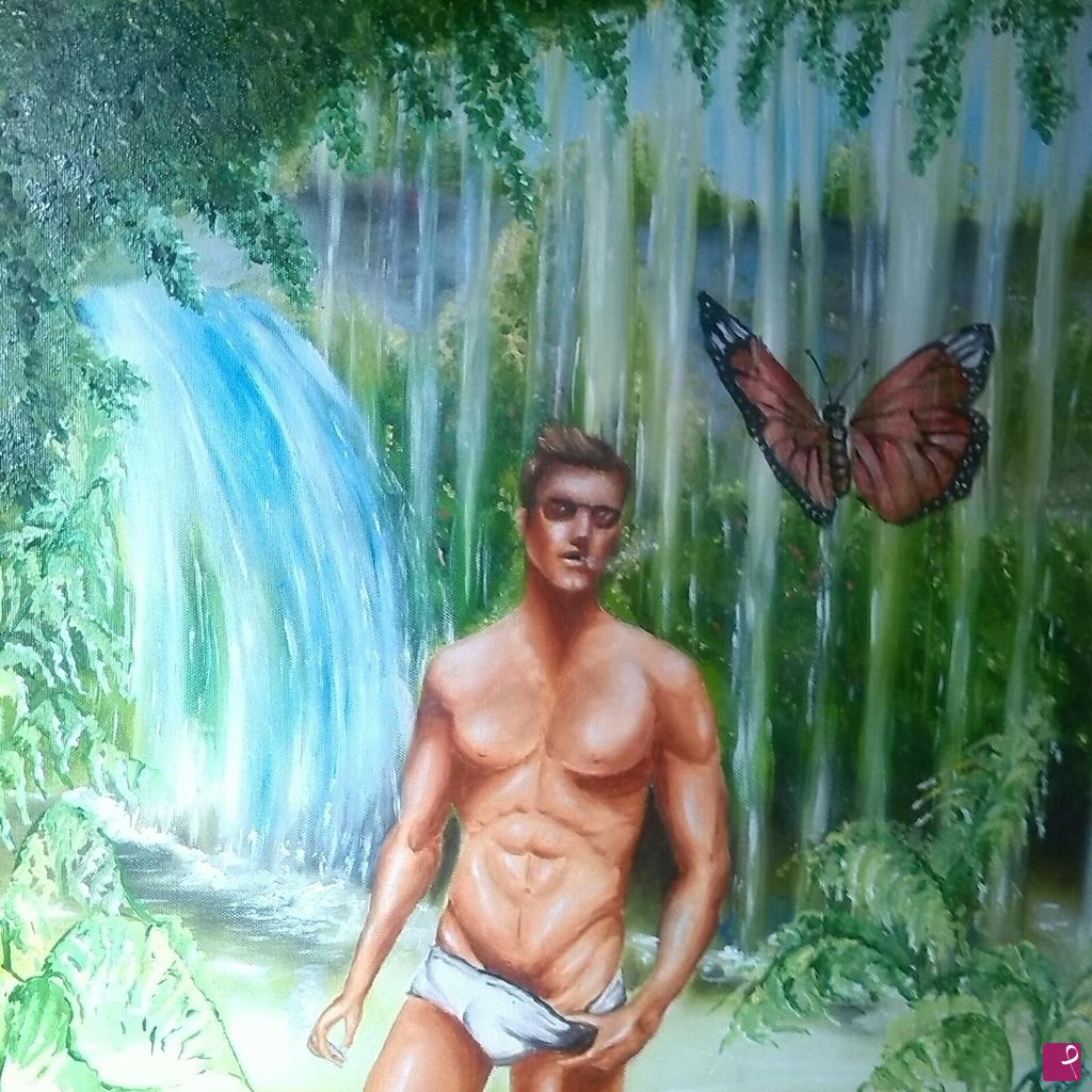 quadri in vendita online - Uomo e natura