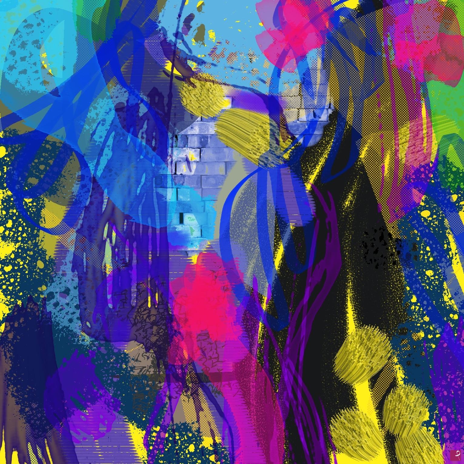 quadri in vendita online - Urban flower