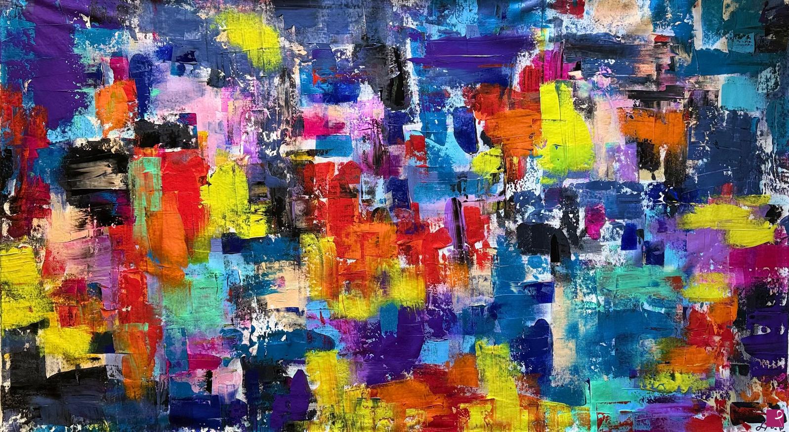 quadri in vendita online - Urban Mosaic Resonance 