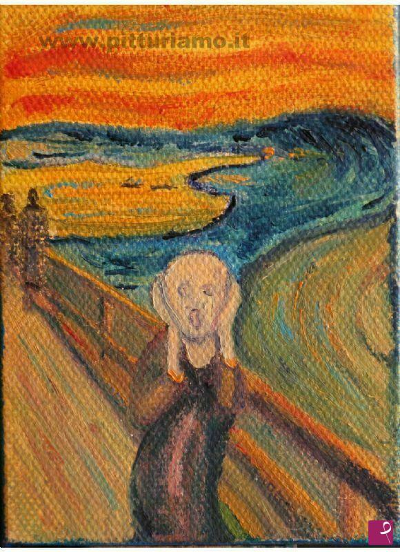 quadri in vendita online - urlo di munch