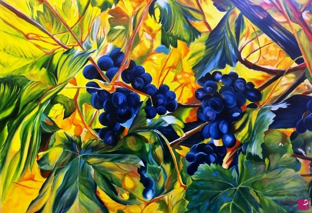quadri in vendita online - Uva della pergola