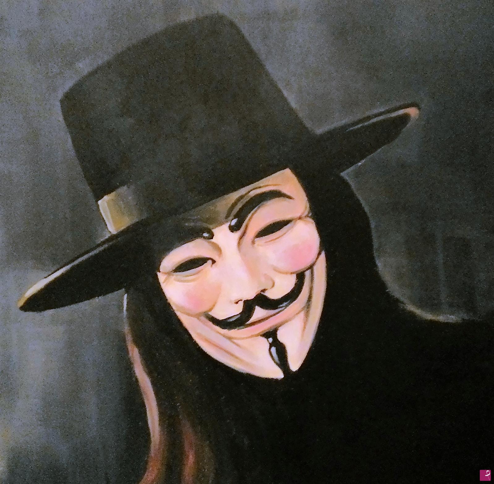 quadri in vendita online - V per Vendetta