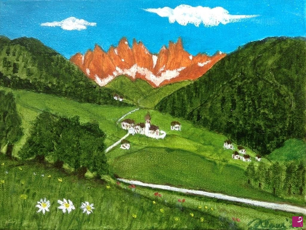 quadri in vendita online - Val di Funes