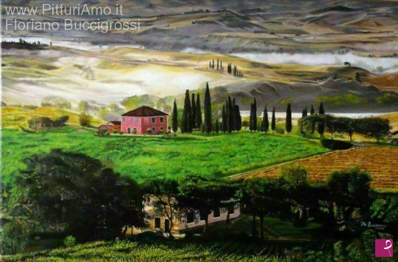 quadri in vendita online - Val d'Orcia