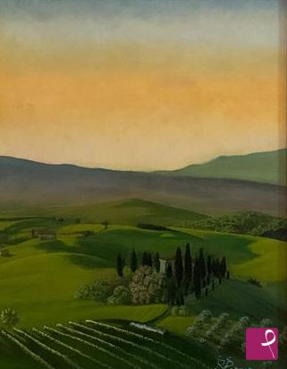 quadri in vendita online - Val d'Orcia