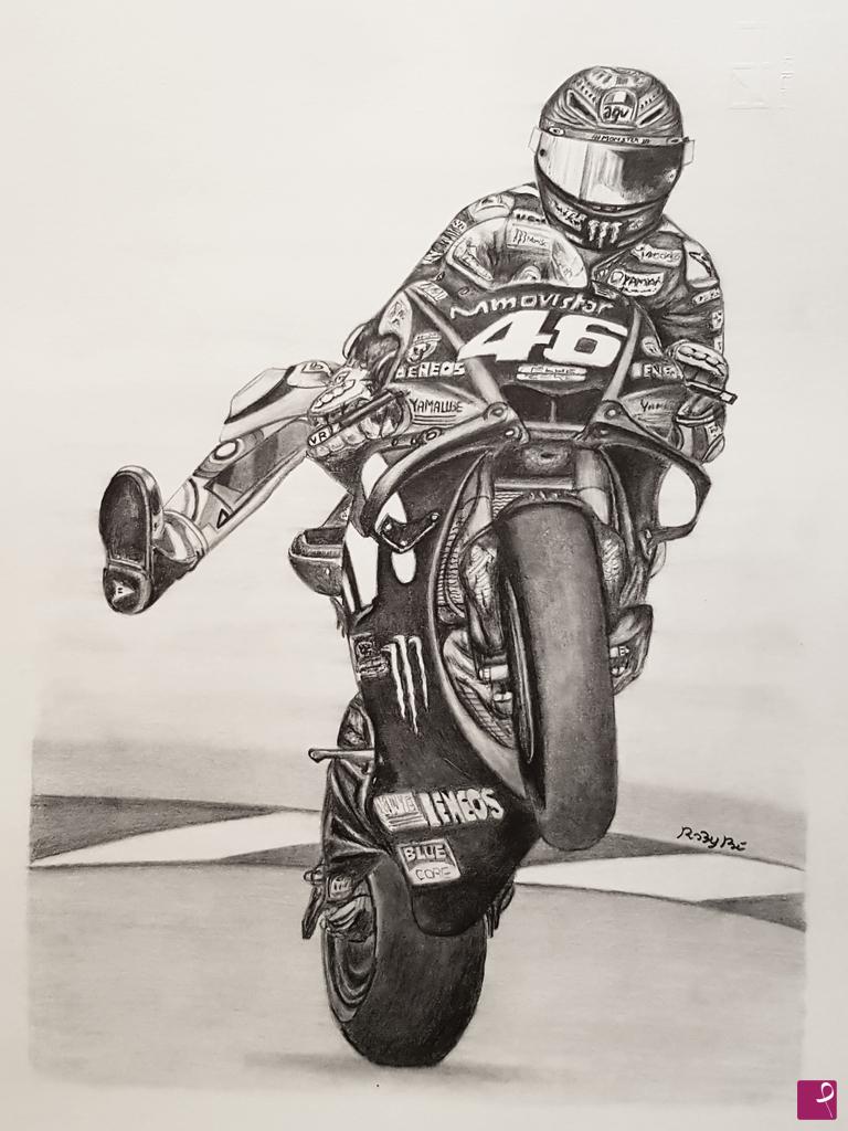 quadri in vendita online - Valentino Rossi 