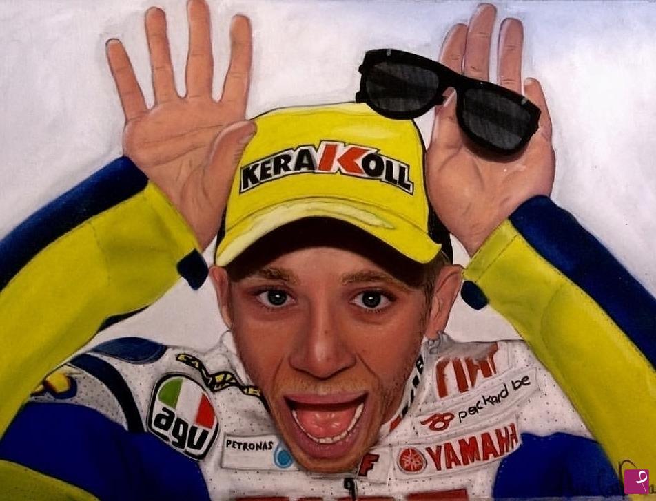 quadri in vendita online - Valentino Rossi 