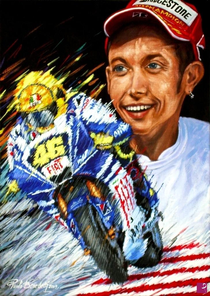 quadri in vendita online - Valentino Rossi