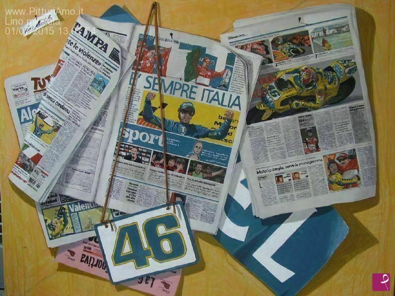 quadri in vendita online - Valentino Rossi