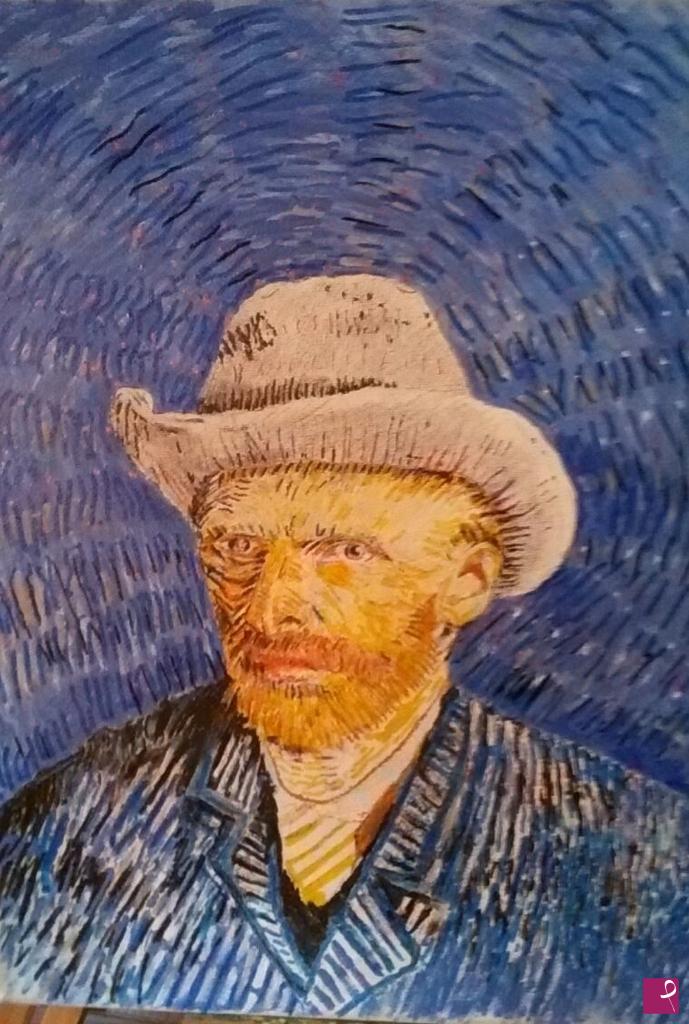 disponibile quadro - Van Gogh - Autoritratto - Pierre Saba