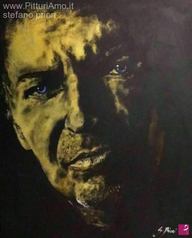 quadri in vendita online - Vasco Rossi 50x60