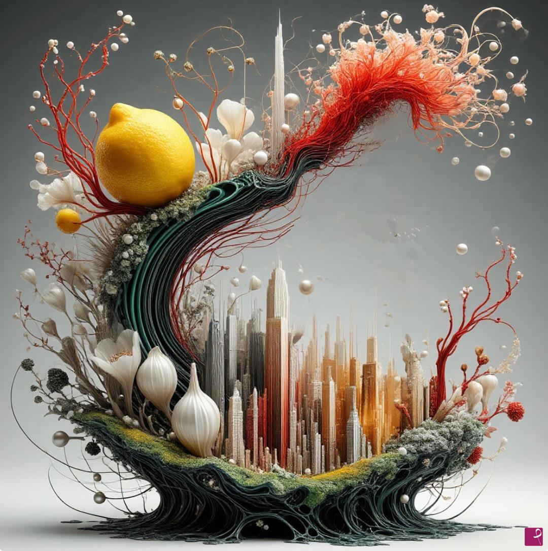 quadri in vendita online - Vase: My Favorite City
