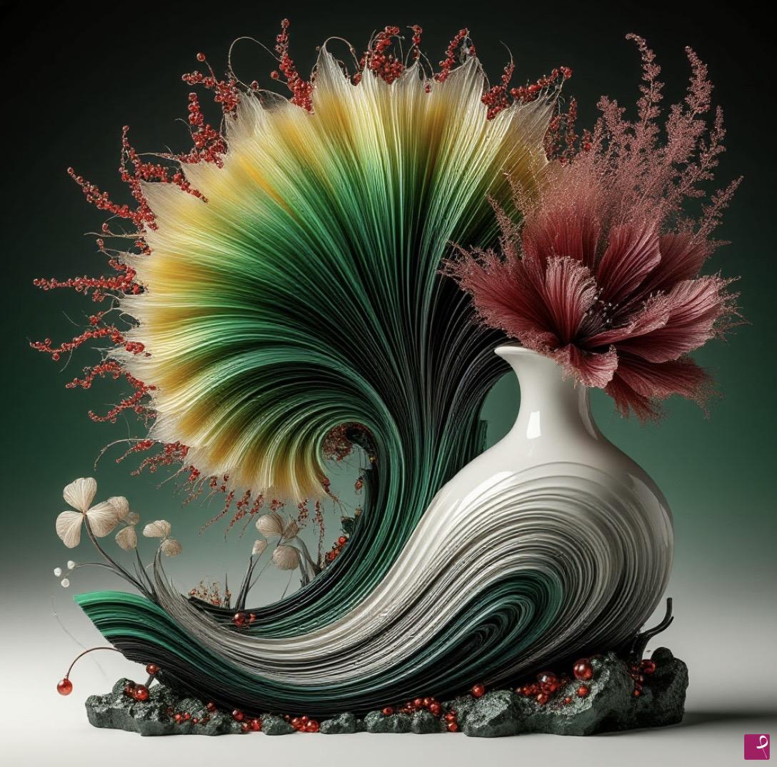 quadri in vendita online - Vase of flowers