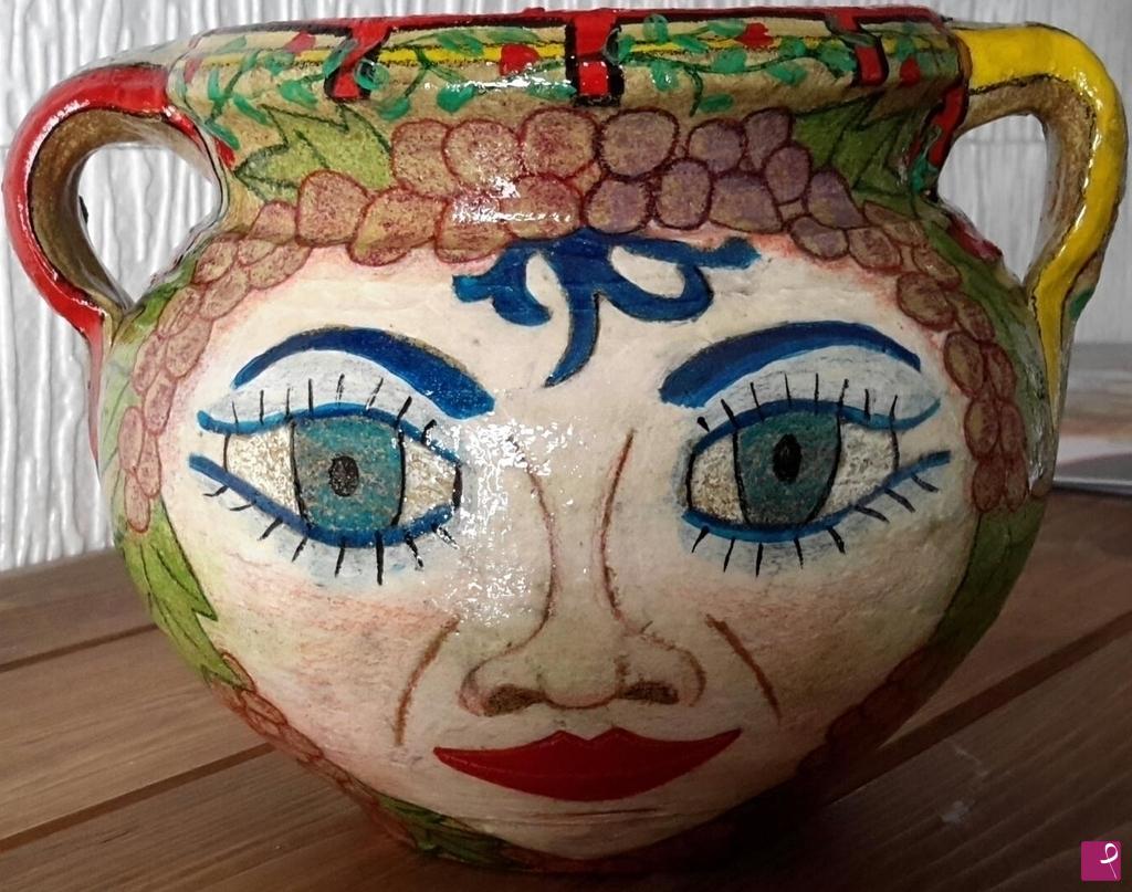 quadri in vendita online - VASO " BACCO " 