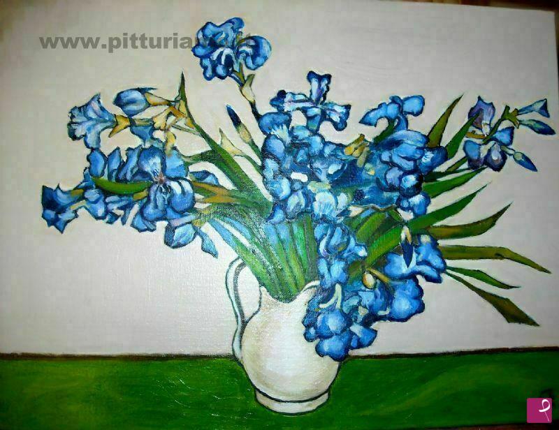 quadri in vendita online - vaso con fiori