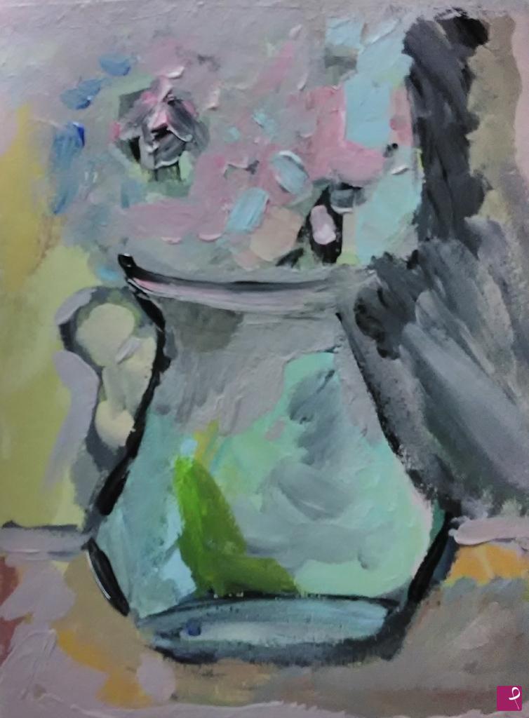 quadri in vendita online - vaso con fiori