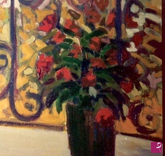 quadri in vendita online - vaso con fiori