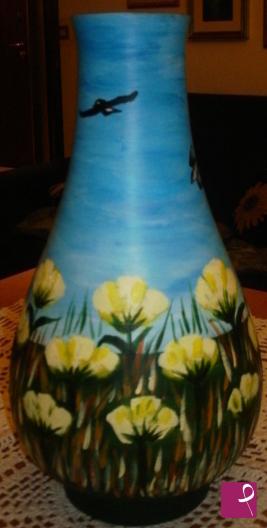 quadri in vendita online - VASO DECORATO