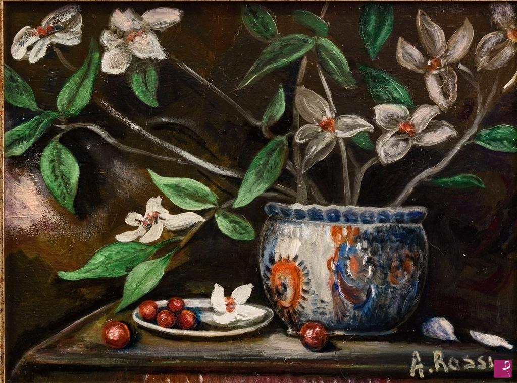 quadri in vendita online - VASO DI CORNIOLO  (1975)