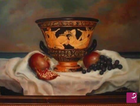 quadri in vendita online - “Vaso di Euphronios”