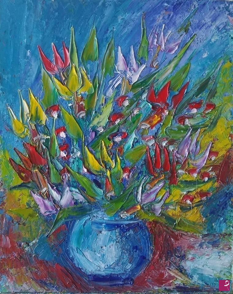 quadri in vendita online - "Vaso di fiori"