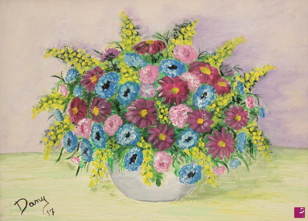quadri in vendita online - Vaso di Fiori