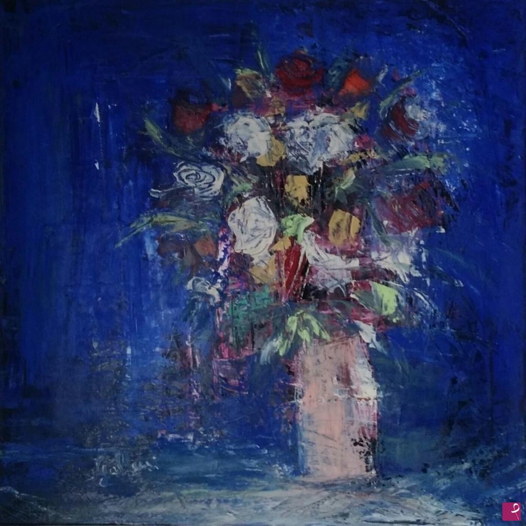 quadri in vendita online - vaso di fiori