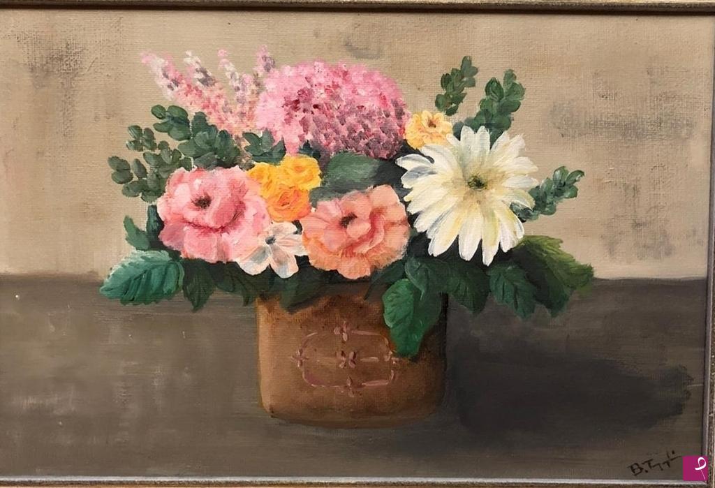 quadri in vendita online - Vaso di fiori