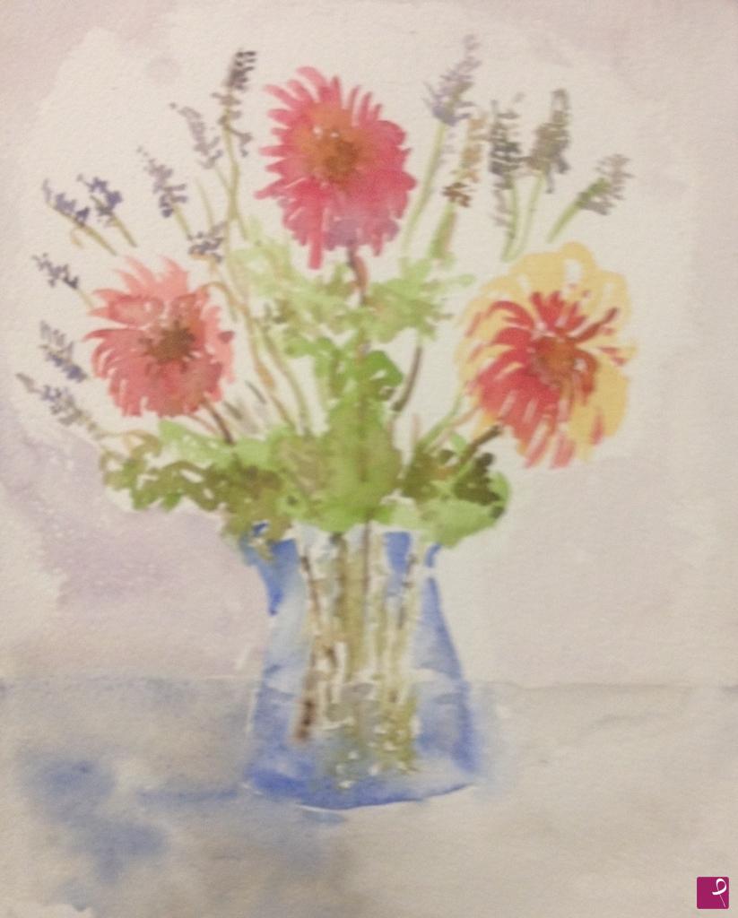 quadri in vendita online - Vaso di fiori 2