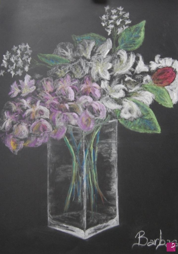 quadri in vendita online - Vaso di fiori
