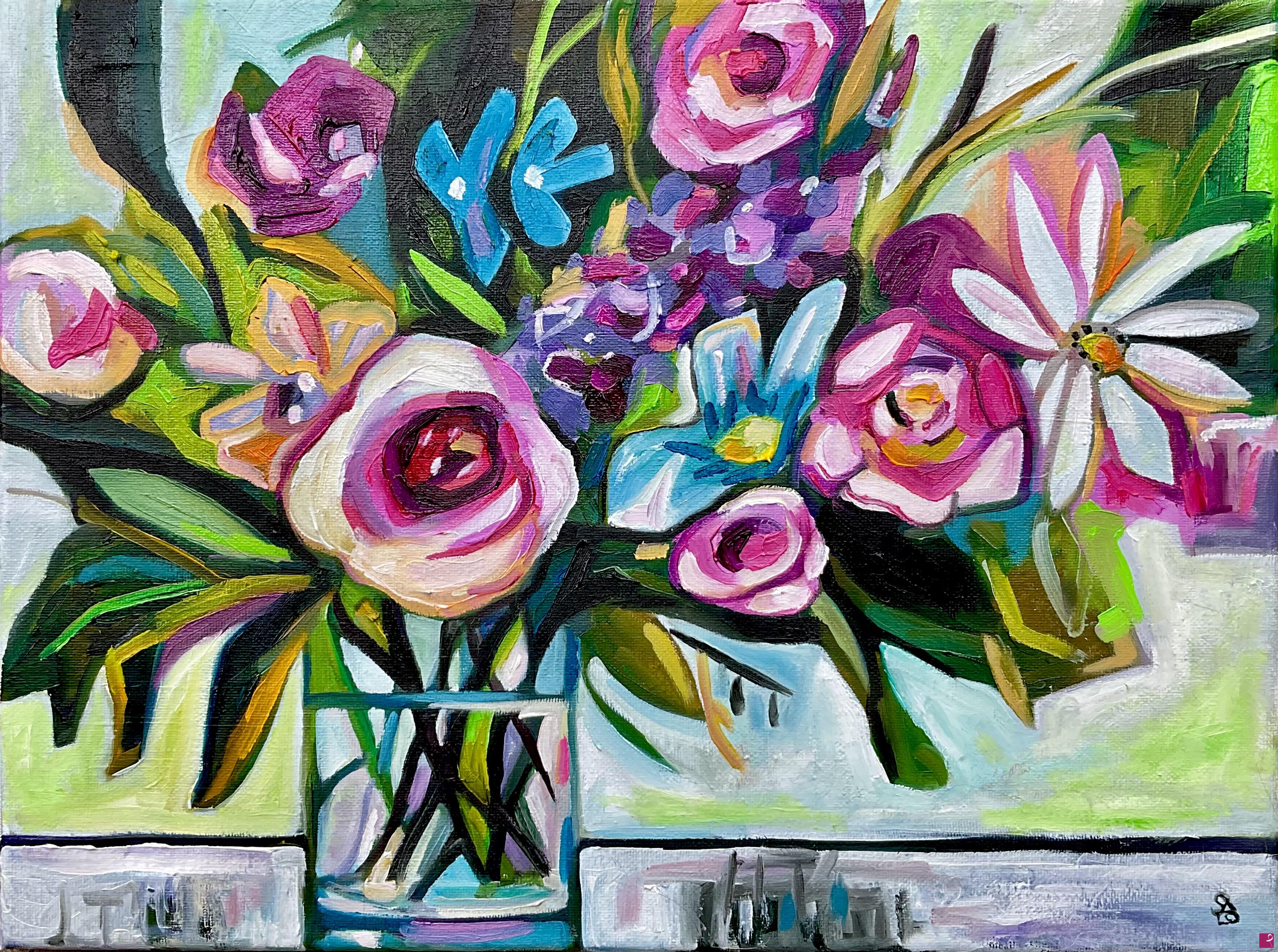 quadri in vendita online - “Vaso di fiori”