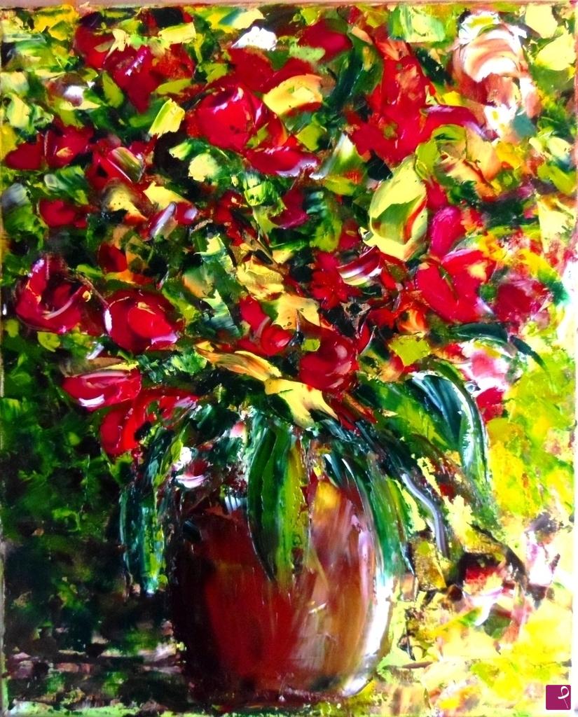 quadri in vendita online - "Vaso di fiori"