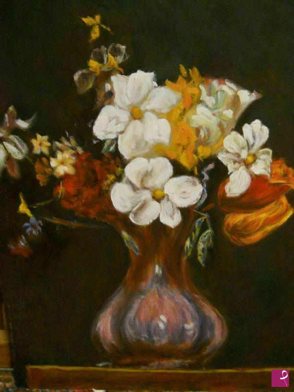quadri in vendita online - vaso fiori