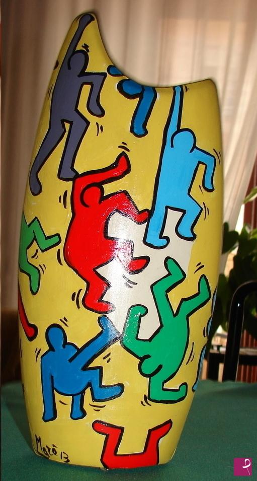 quadri in vendita online - Vaso  Haring