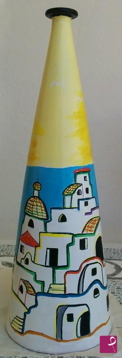quadri in vendita online - VASO POSITANO (lato A)