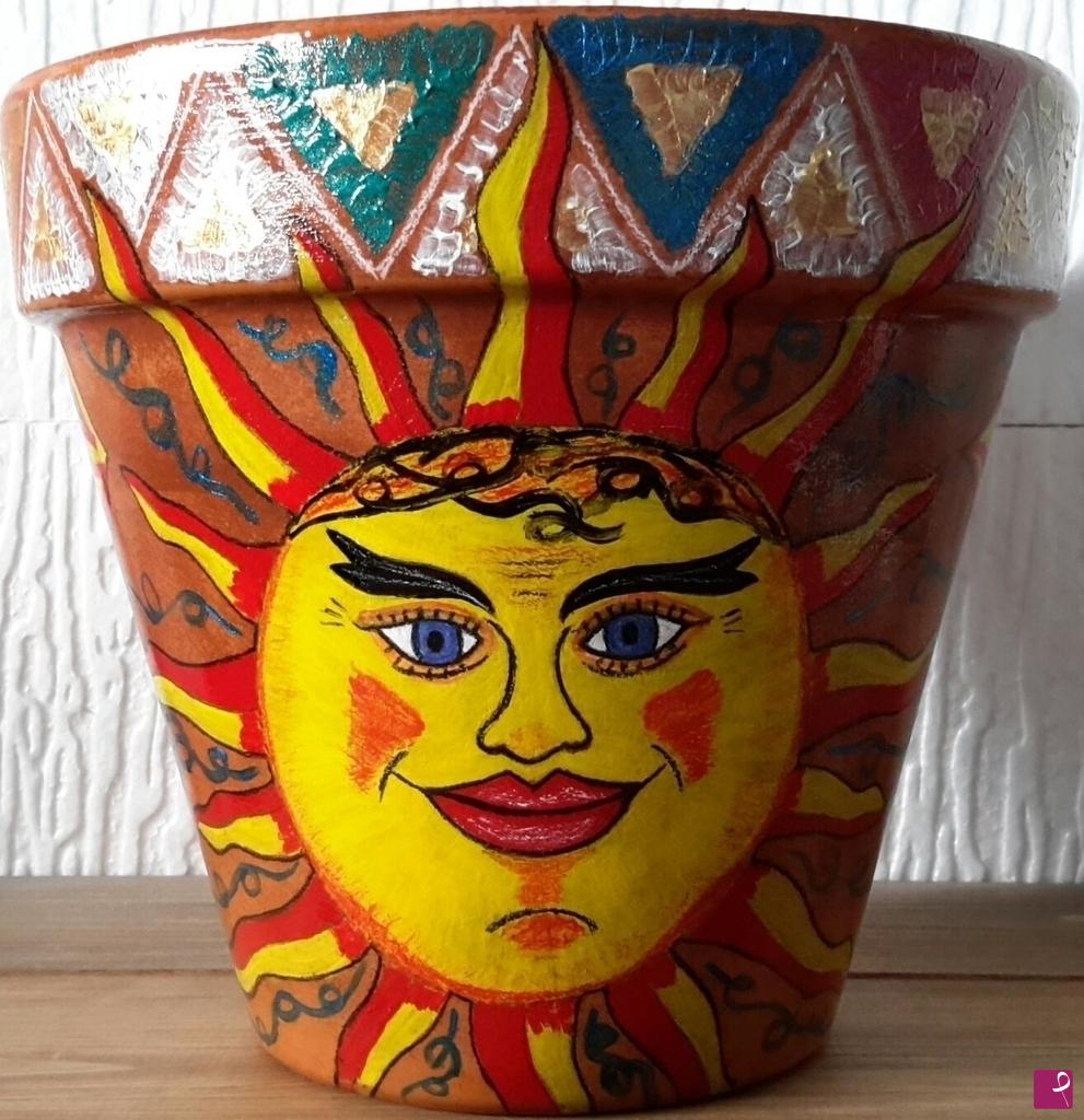 quadri in vendita online - VASO "  SOLE ".