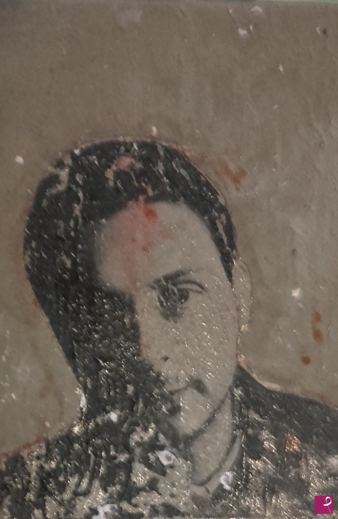 quadri in vendita online - Vecchi graffiti-autoritratto (2018)