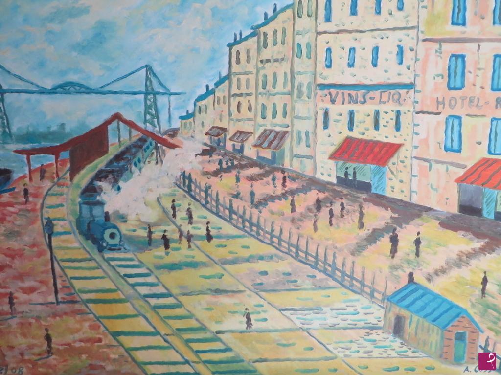 quadri in vendita online - Vecchia Nantes