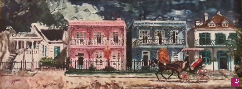 quadri in vendita online - Vecchia New Orleans