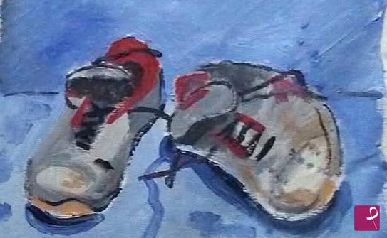 quadri in vendita online - Vecchie scarpe
