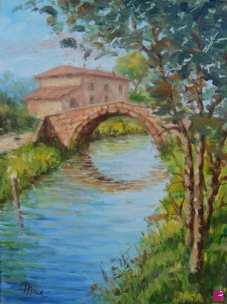 quadri in vendita online - VECCHIO PONTE